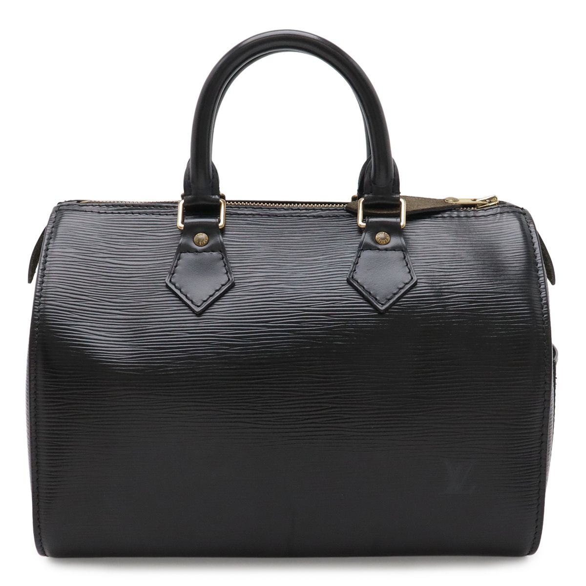 Louis Vuitton Epi Speedy 25 Mini Boston Bag Noir Black Gold