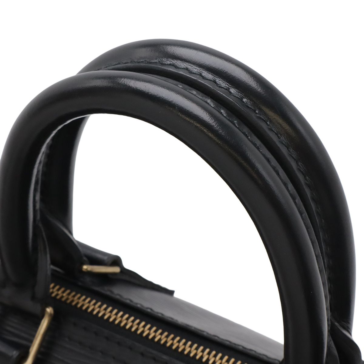 Louis Vuitton Epi Speedy 25 Mini Boston Bag Noir Black Gold — view 6