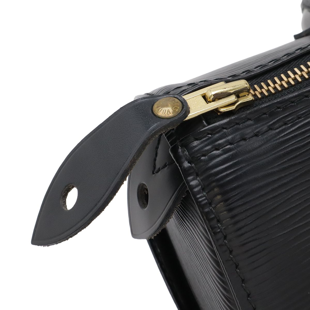 Louis Vuitton Epi Speedy 25 Mini Boston Bag Noir Black Gold — view 5