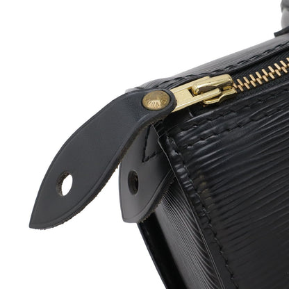 Louis Vuitton Epi Speedy 25 Mini Boston Bag Noir Black Gold — view 5