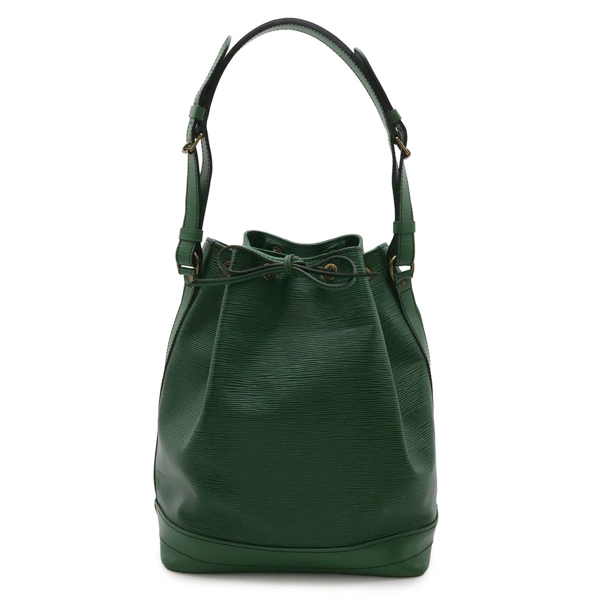 Louis Vuitton Epi Noe Shoulder Bag Drawstring Borneo Green