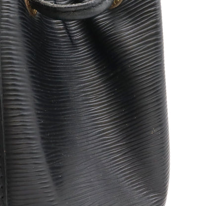 Louis Vuitton Epi Noe Shoulder Bag Drawstring Noir Black Gold — view 4