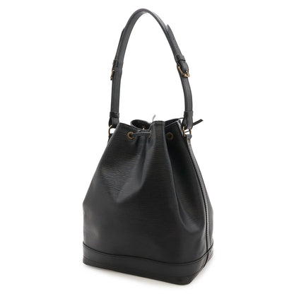 Louis Vuitton Epi Noe Shoulder Bag Drawstring Noir Black Gold — view 2