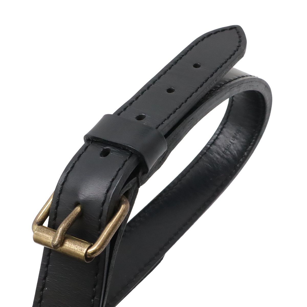Louis Vuitton Epi Noe Shoulder Bag Drawstring Noir Black Gold — view 5