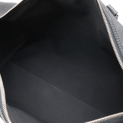 Louis Vuitton Epi Keepall 55 Boston Bag Travel Purse Leather Noir Black — view 8