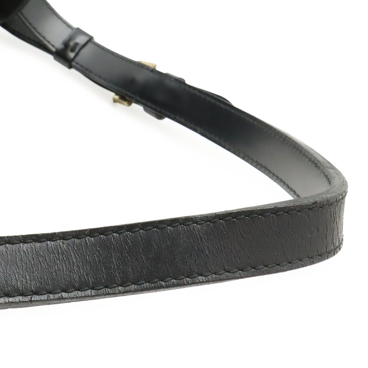 Louis Vuitton Epi Petit Noir Shoulder Bag Drawstring Black — view 7