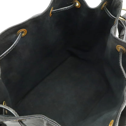 Louis Vuitton Epi Petit Noir Shoulder Bag Drawstring Black — view 5