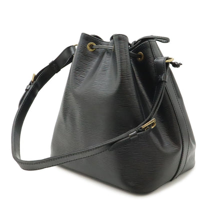 Louis Vuitton Epi Petit Noir Shoulder Bag Drawstring Black — view 2