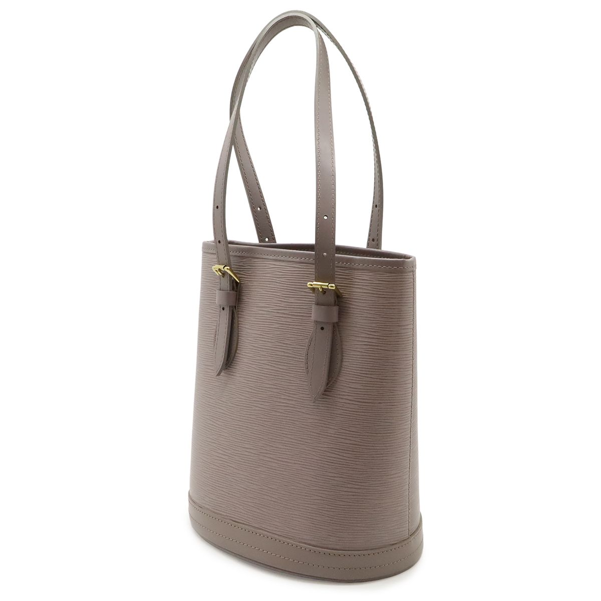 Louis Vuitton Epi Bucket PM 23 Shoulder Bag Tote Lilac with Purple Pouch — view 2