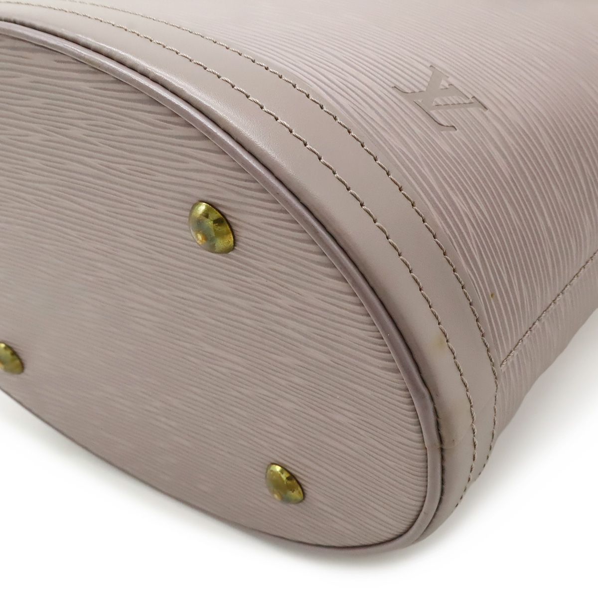 Louis Vuitton Epi Bucket PM 23 Shoulder Bag Tote Lilac with Purple Pouch — view 3