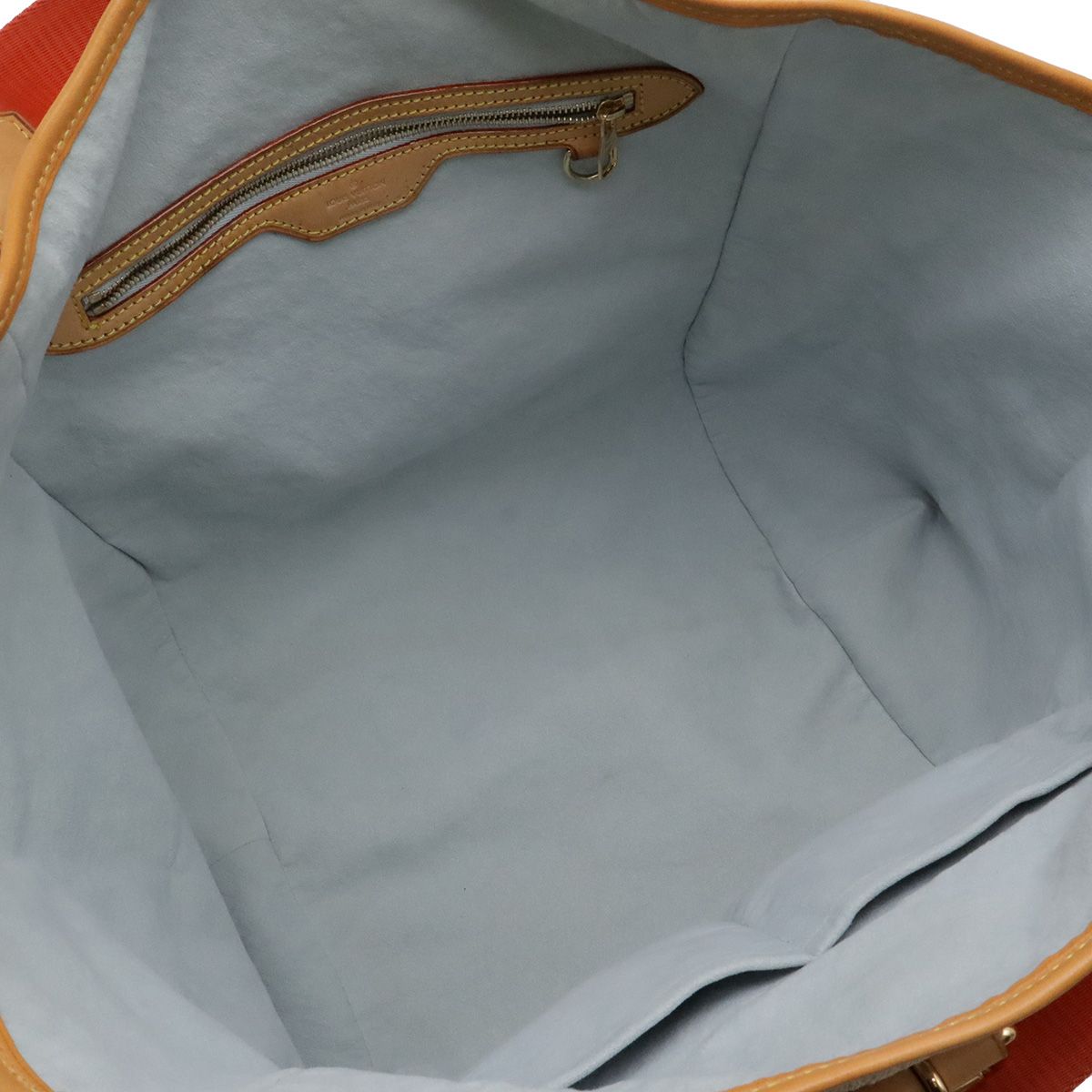 Louis Vuitton Monogram Denim Sunbeam Gradient Tote Shoulder Bag Blue — view 6