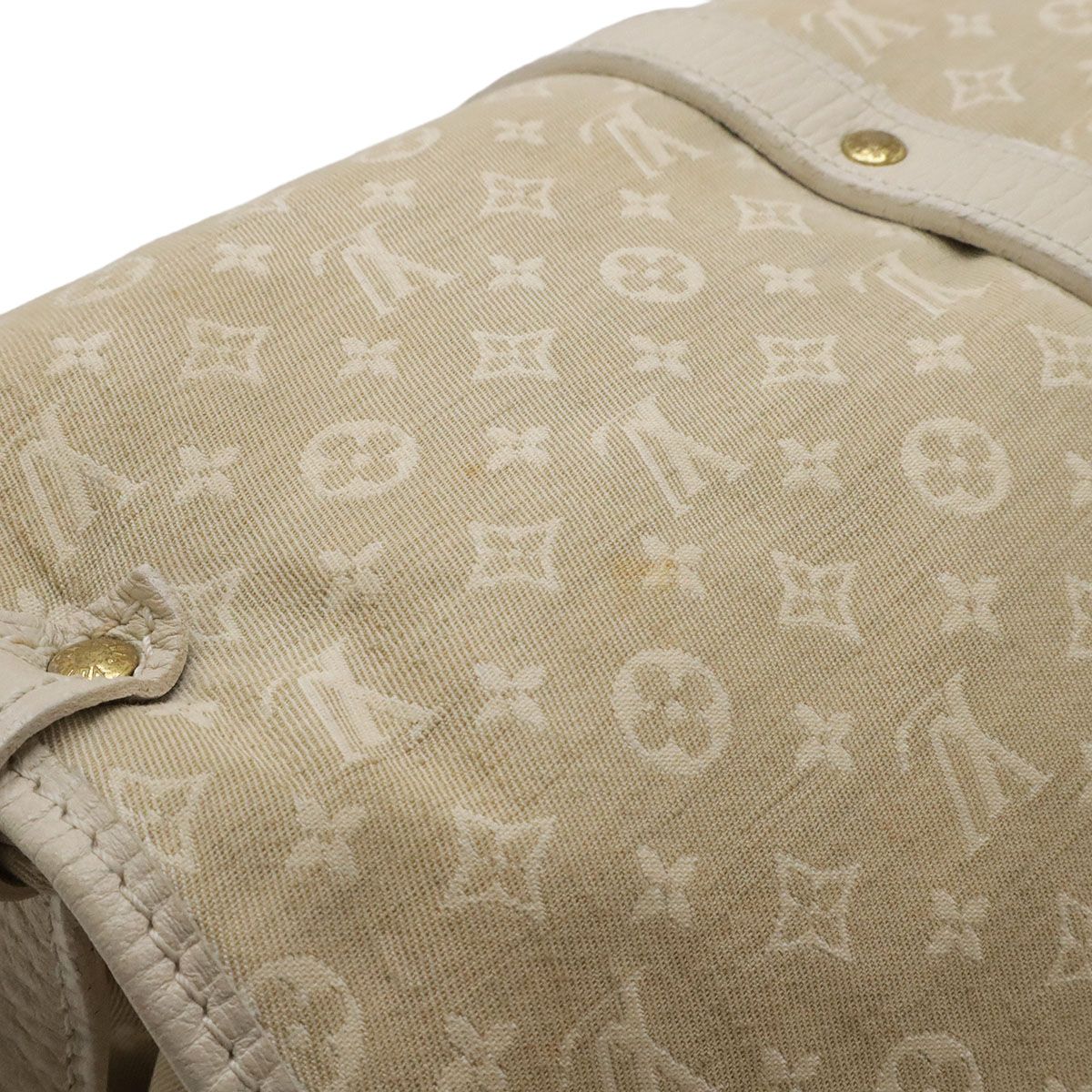 Louis Vuitton Monogram Mini Lin Saumur 30 Shoulder Bag Crossbody Canvas Leather — view 4
