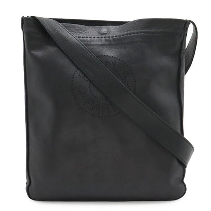 Hermes Clou de Selle Shoulder Bag Pochette Crossbody Perforated Lambskin