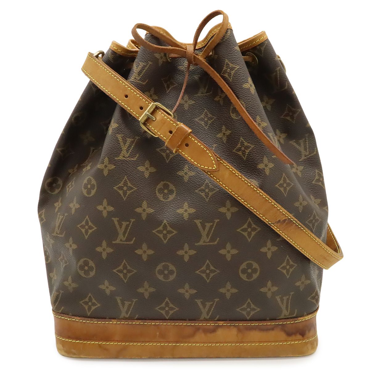 Louis Vuitton Monogram Noe Shoulder Bag Semi Drawstring