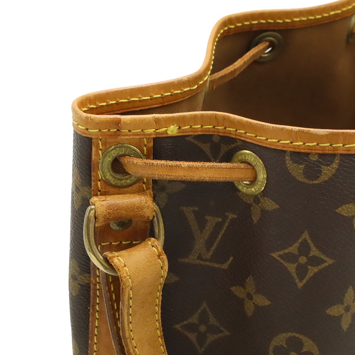 Louis Vuitton Monogram Noe Shoulder Bag Semi Drawstring — view 6