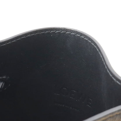 Loewe Anagram Dice Pocket Shoulder Bag Pouch Pochette Classic Calf Leather Black — view 7