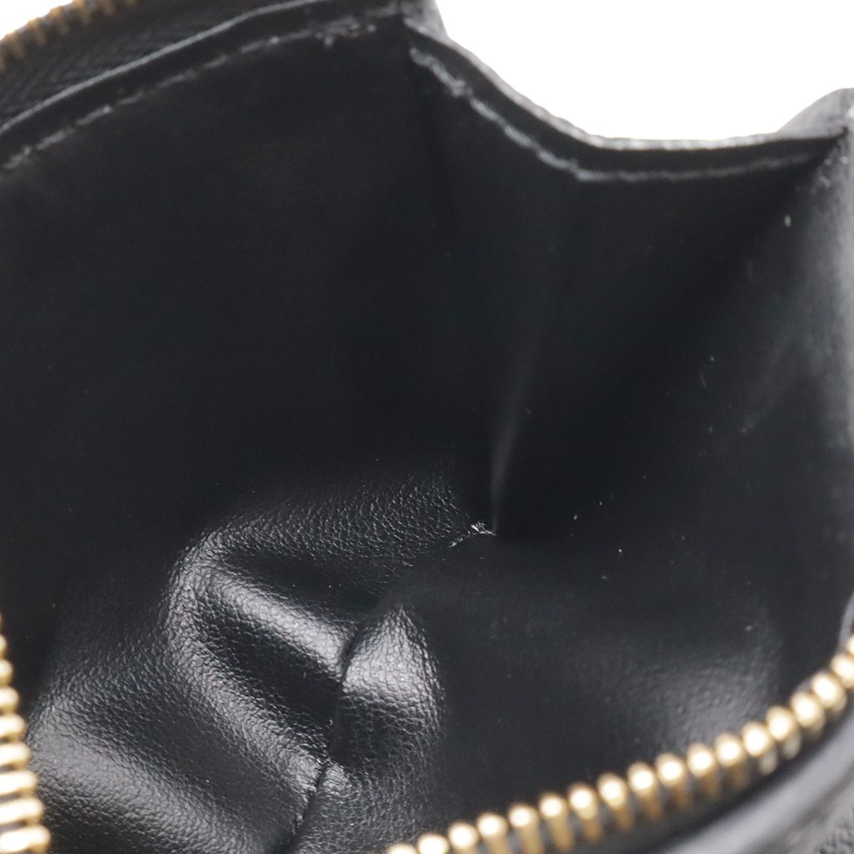 Louis Vuitton Monogram Empreinte Portefeuille Zoe Trifold Wallet Noir Black Gold — view 8