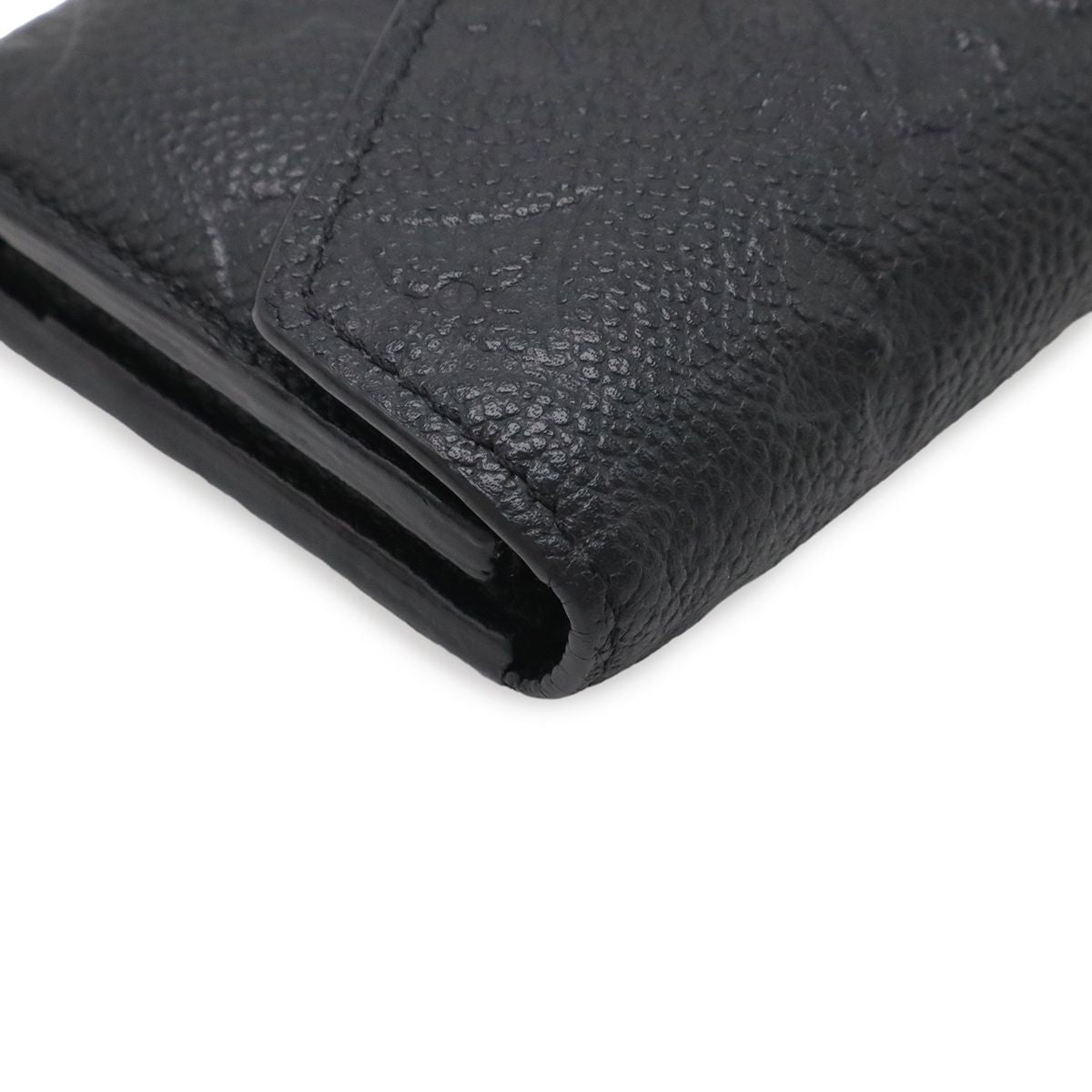 Louis Vuitton Monogram Empreinte Portefeuille Zoe Trifold Wallet Noir Black Gold — view 3