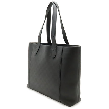 Louis Vuitton Damier Infini Cabas Voyage Tote Shoulder Bag Leather Onyx Black — view 2