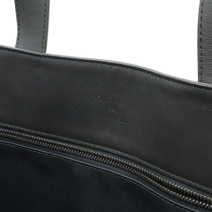 Louis Vuitton Damier Infini Cabas Voyage Tote Shoulder Bag Leather Onyx Black — view 6