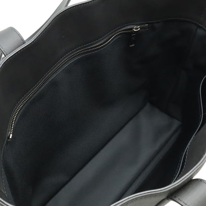 Louis Vuitton Damier Infini Cabas Voyage Tote Shoulder Bag Leather Onyx Black — view 5