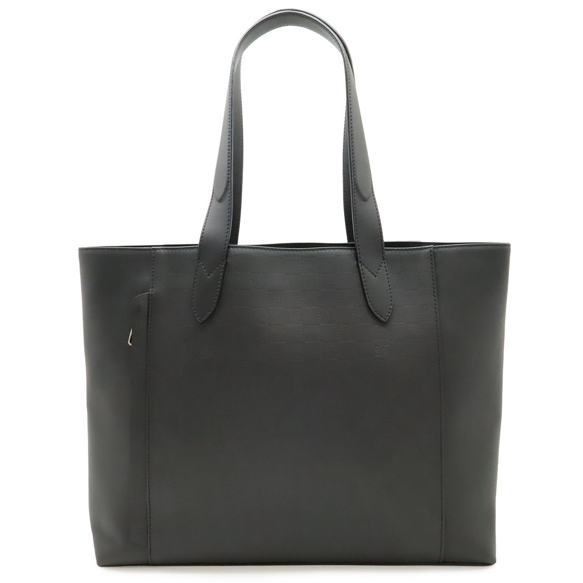 Louis Vuitton Damier Infini Cabas Voyage Tote Shoulder Bag Leather Onyx Black