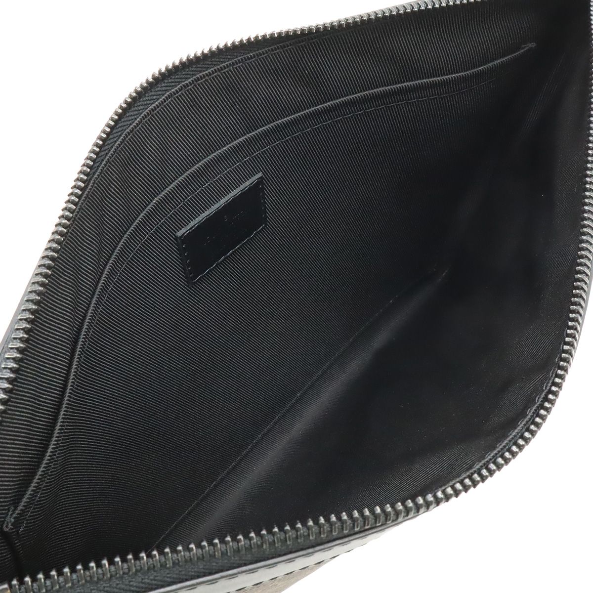 Louis Vuitton Monogram Macassar Pochette to Go Clutch Case Brown Black — view 6