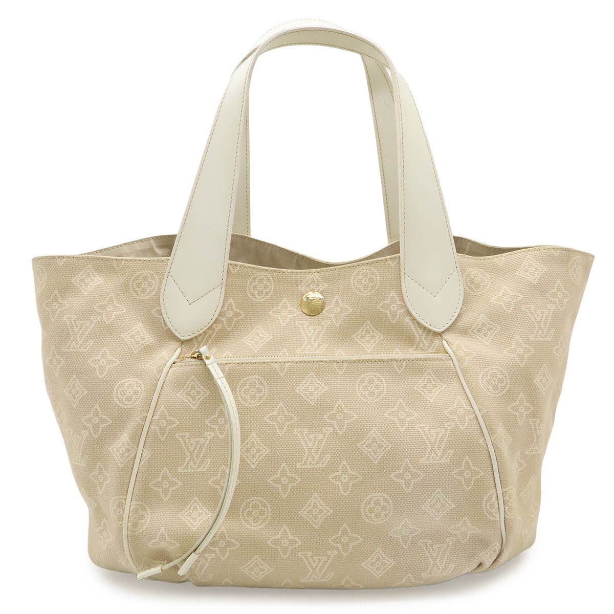 Louis Vuitton Monogram Beach Line Cabai Panema GM Tote Shoulder Bag Canvas Sable