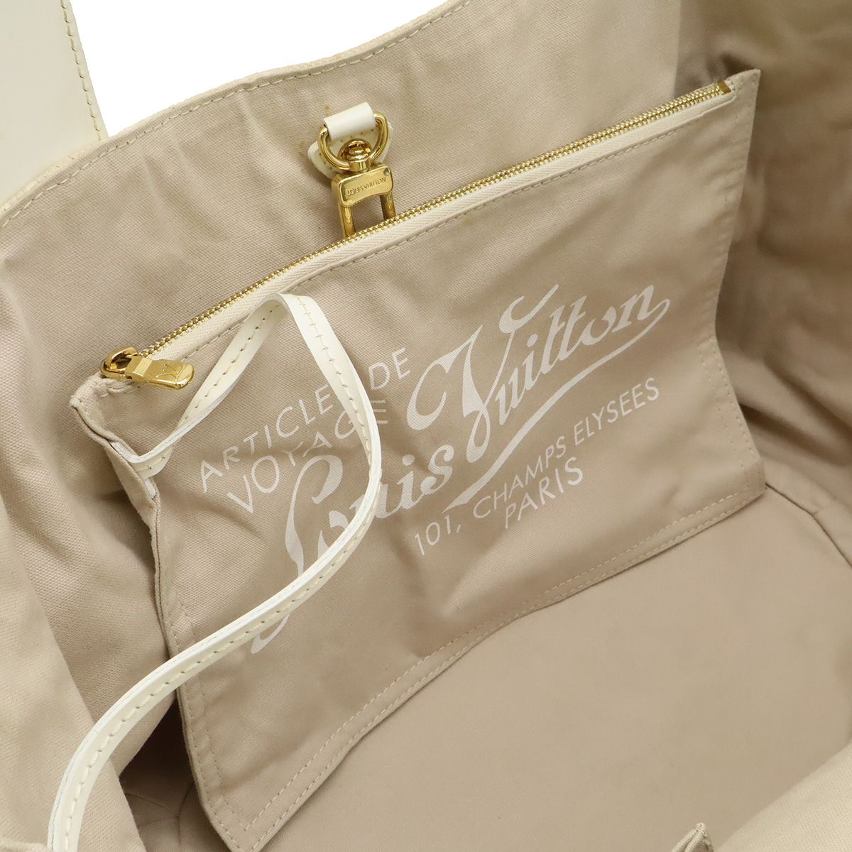 Louis Vuitton Monogram Beach Line Cabai Panema GM Tote Shoulder Bag Canvas Sable — view 7