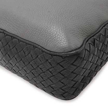 Bottega Veneta Intrecciato Shoulder Bag Black — view 3