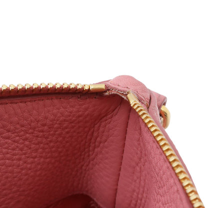 Prada Vitello Daino 2-Way Shoulder Bag Crossbody Pink Gold — view 8
