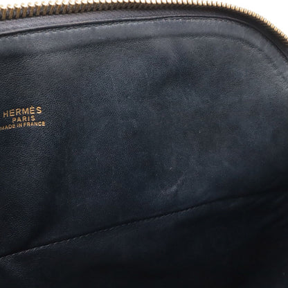 Hermes Bolide 35 2-Way Shoulder Bag Fjord Black Gold — view 8