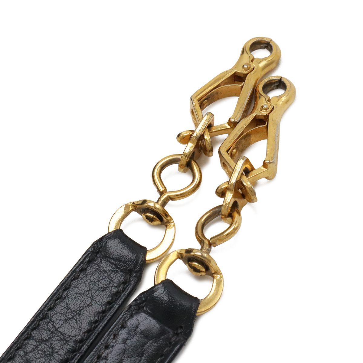 Hermes Bolide 35 2-Way Shoulder Bag Fjord Black Gold — view 6