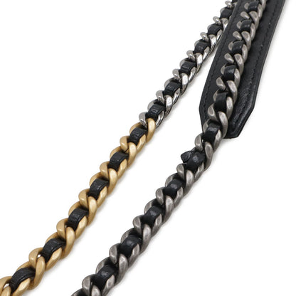 Chanel 19 Quilted CC Logo Chain Coin Purse Strap Lambskin Leather Black — view 4