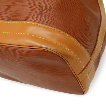 Louis Vuitton Epi Noe Drawstring Shoulder Bag Bicolor Leather Kenya Brown — view 3