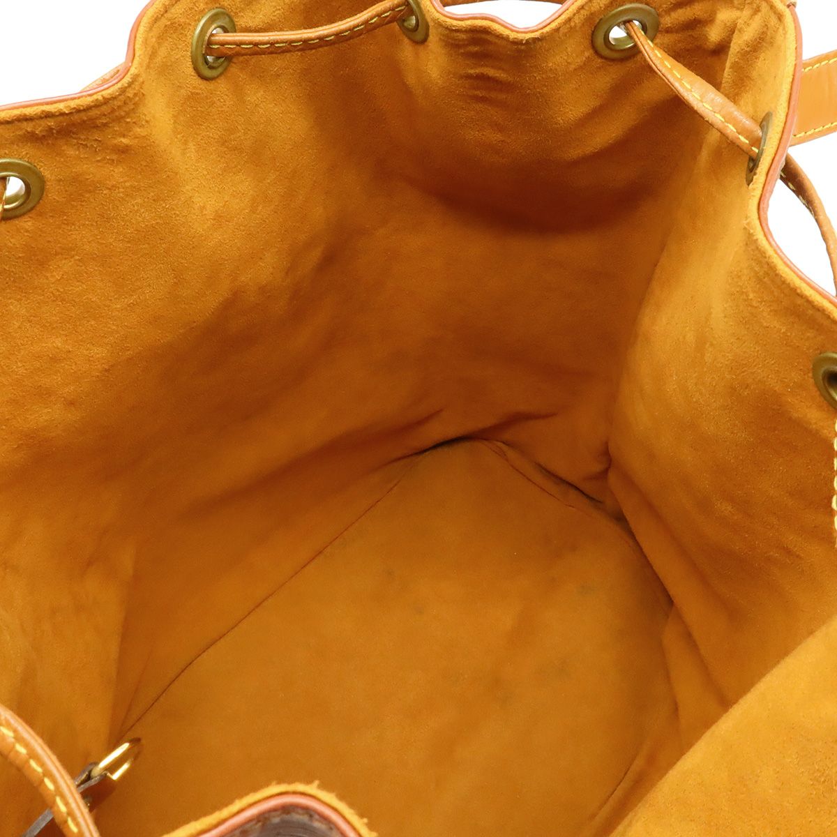 Louis Vuitton Epi Noe Drawstring Shoulder Bag Bicolor Leather Kenya Brown — view 5