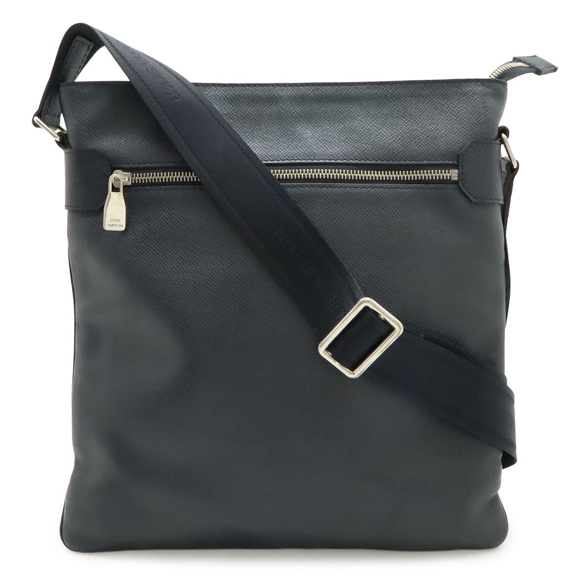 Louis Vuitton Taiga Sasha Shoulder Bag Crossbody Depth Bol Navy Silver