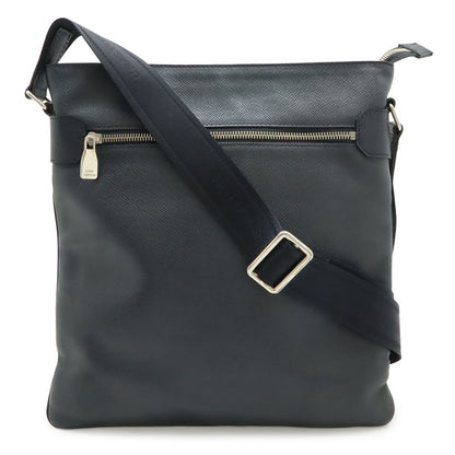 Louis Vuitton Taiga Sasha Shoulder Bag Crossbody Depth Bol Navy Silver