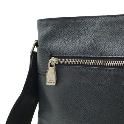 Louis Vuitton Taiga Sasha Shoulder Bag Crossbody Depth Bol Navy Silver — view 8