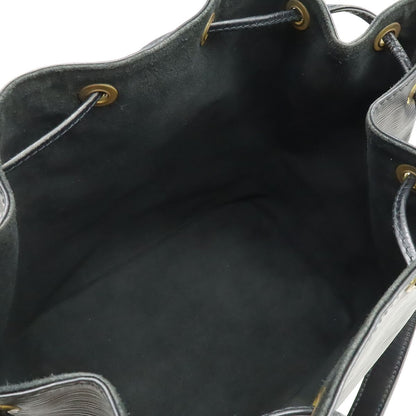 Louis Vuitton Epi Petit Noir Shoulder Bag Drawstring Black — view 5