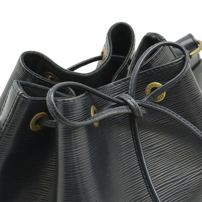 Louis Vuitton Epi Petit Noir Shoulder Bag Drawstring Black — view 4