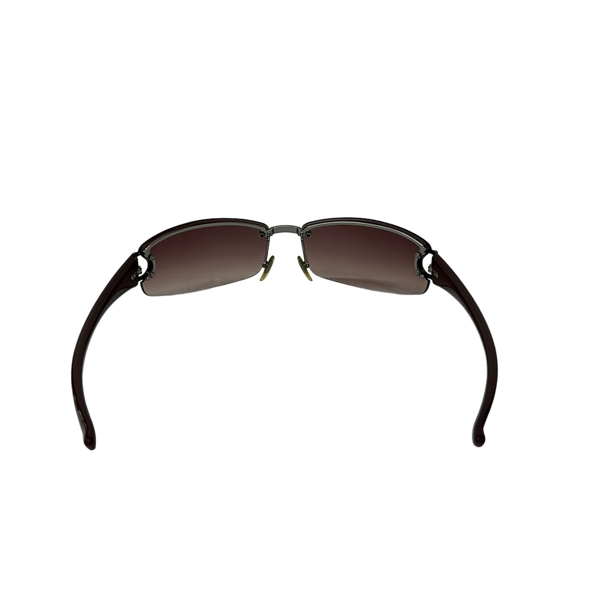 Gucci Sunglasses S Dark Brown Bordeaux Horsebit Eyewear — view 3