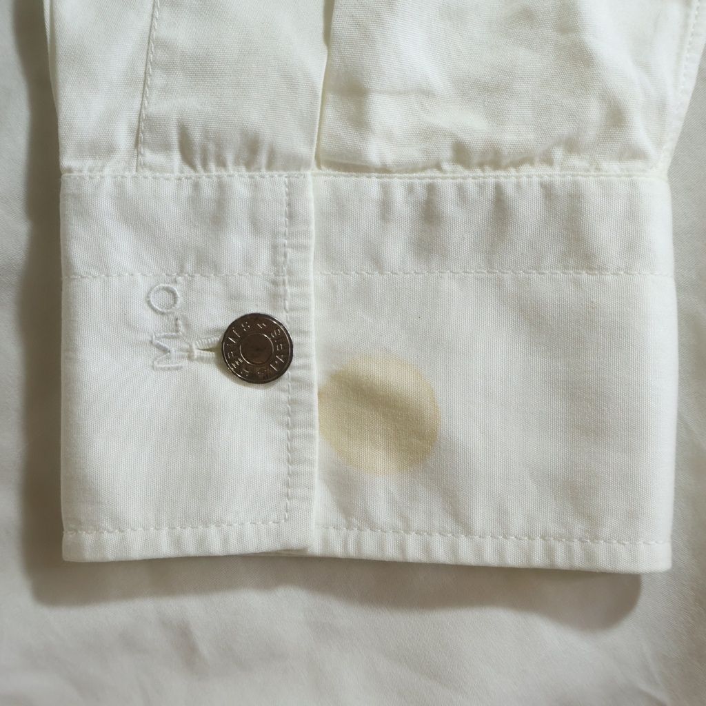 Hermes Half Zip Shirt White Cotton — view 6