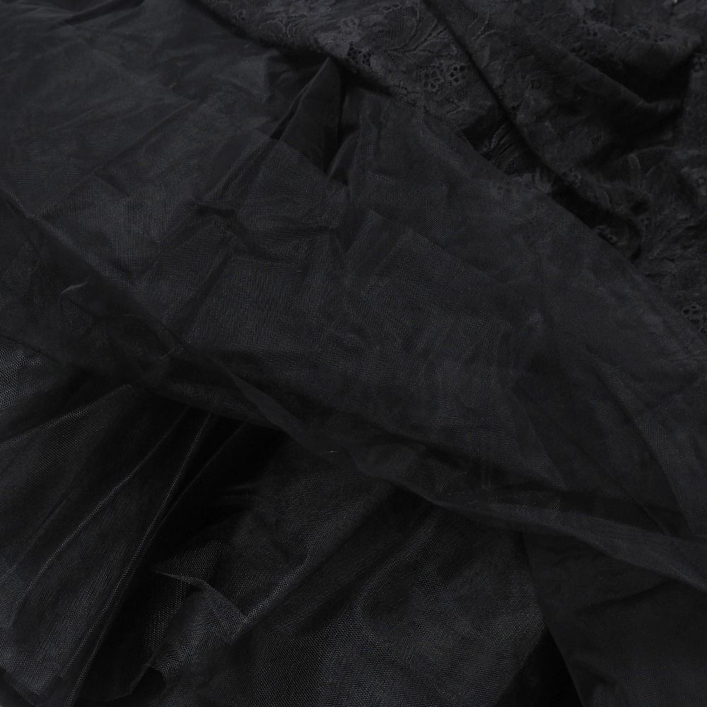 Dolce & Gabbana Dress 40 Velour Lace Flower — view 5