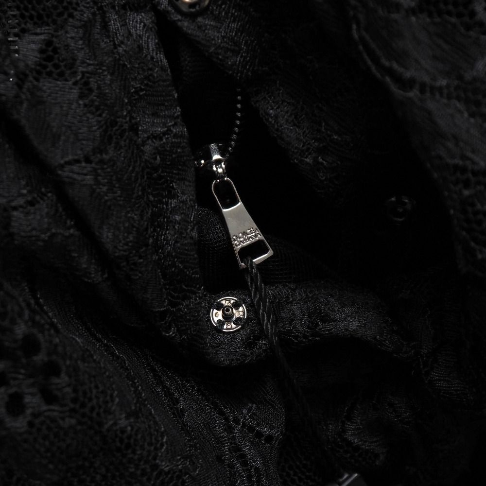 Dolce & Gabbana Dress 40 Velour Lace Flower — view 7