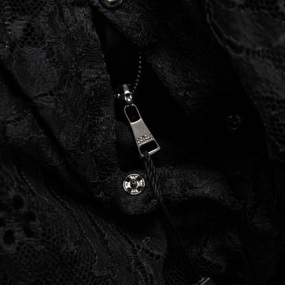 Dolce & Gabbana Dress 40 Velour Lace Flower — view 7