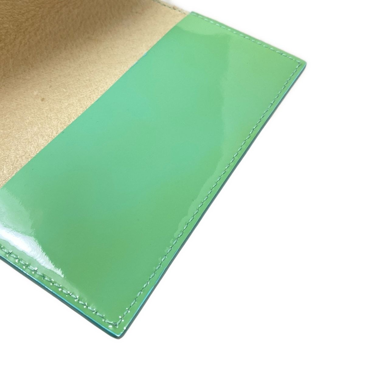 Tiffany & Co Case Light Green Book Cover Leather Shoulder Bag — view 6