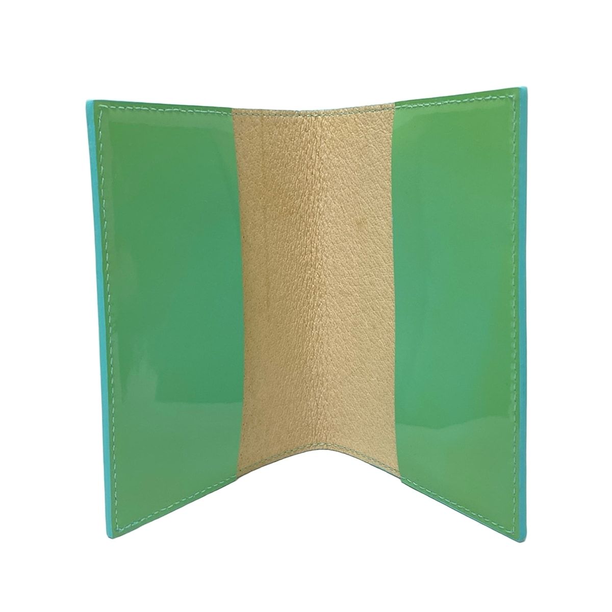 Tiffany & Co Case Light Green Book Cover Leather Shoulder Bag — view 3