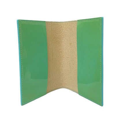 Tiffany & Co Case Light Green Book Cover Leather Shoulder Bag — view 3