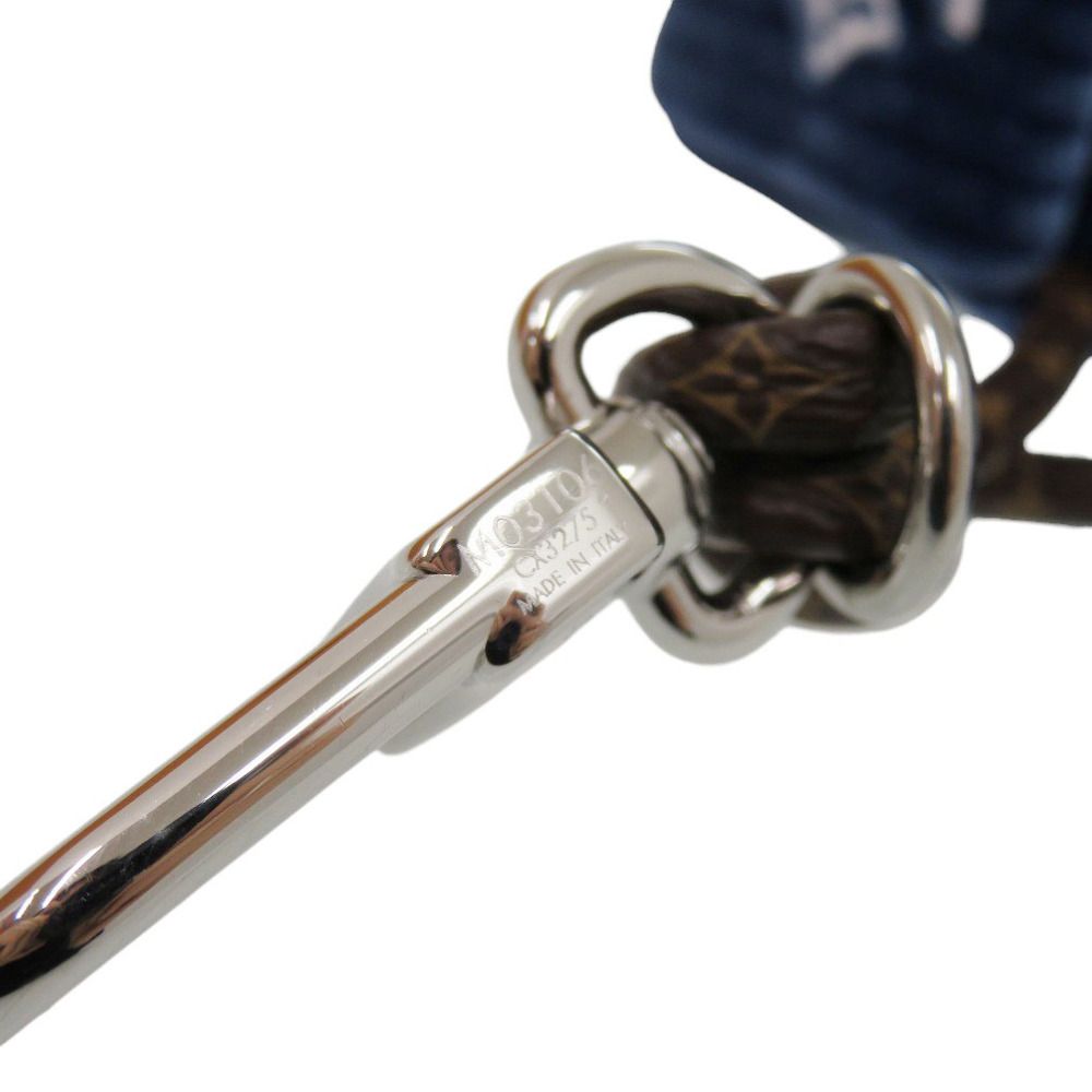 Louis Vuitton Lucky Dice Velvet Navy Key Holder Bag Charm — view 8